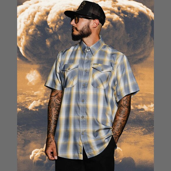 DIXXON FLANNEL - RUTHERFORD Bamboo Shirt SS - Men's 2XL - Picture 2 of 10